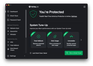 Test Protected.net Total AV 4.15 for Windows 10 (194020).